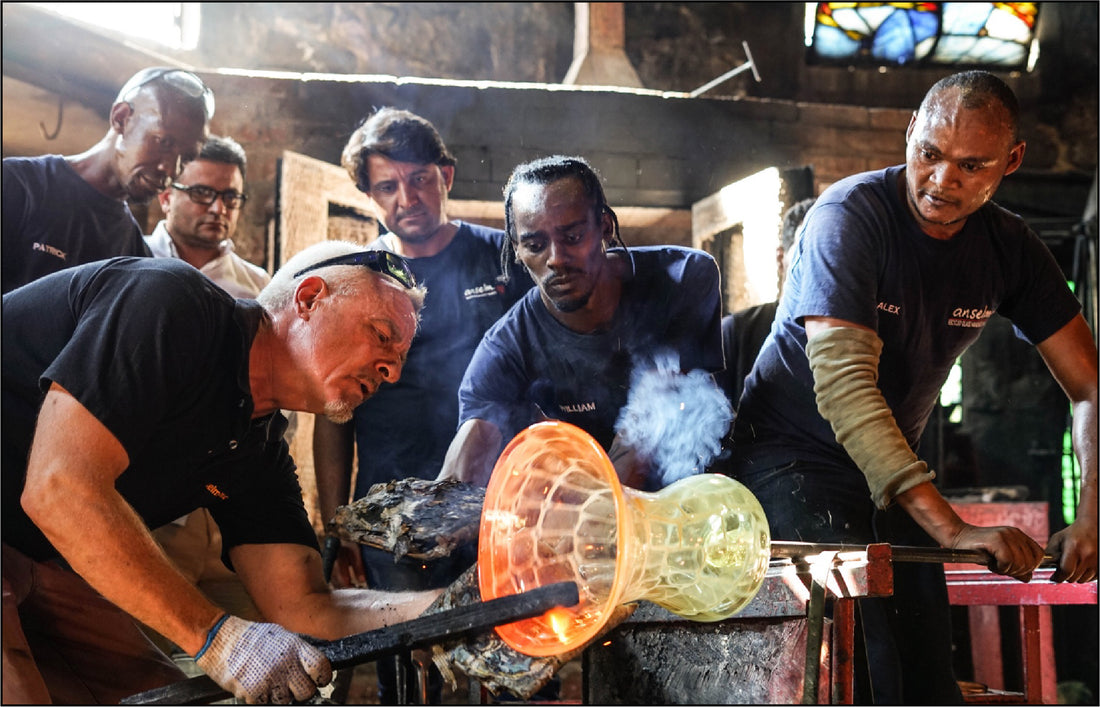 Maker Series: Anselm's Kitengela Hot Glass