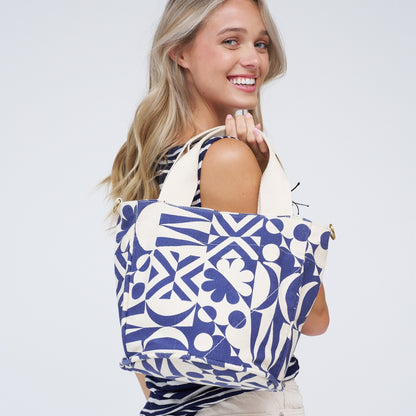 FINAL SALE: Daytripper Bag - Tile Print