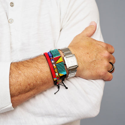 Mara Bracelet - Teal Multi