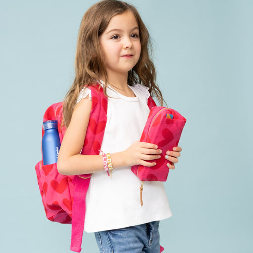 Pencil Case - Pink/Red Lots of LOVE lifestyle image