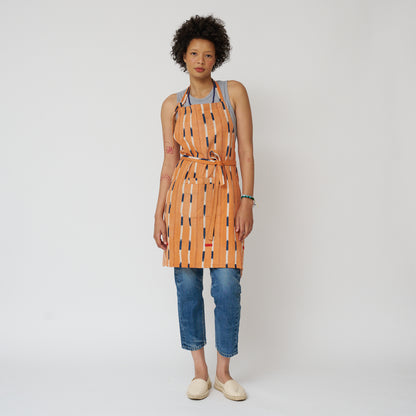 African Baule Apron - Sherbert