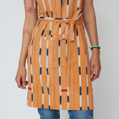 African Baule Apron - Sherbert