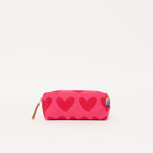 Pencil Case - Pink/Red Lots of LOVE