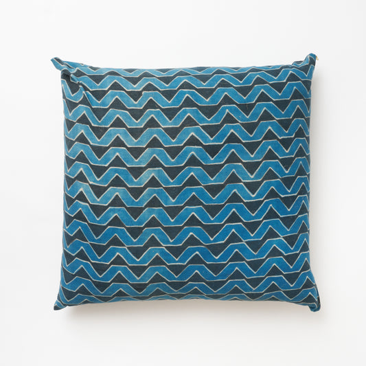 Blue Waves Floor Pillow