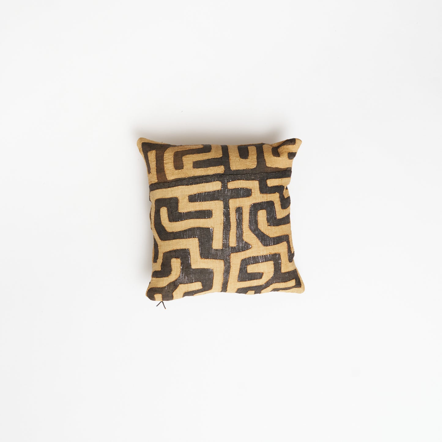 Kuba Throw Pillow -  Natural/Brown