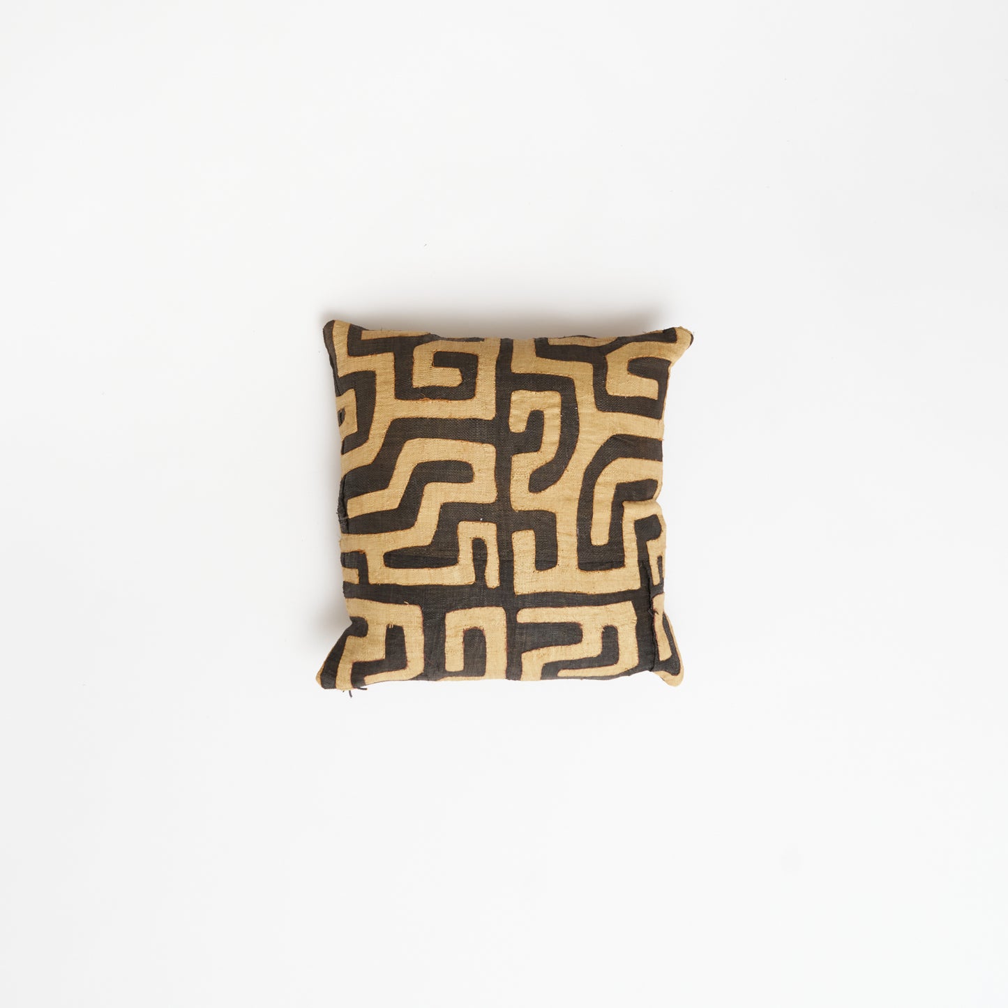 Kuba Throw Pillow -  Natural/Brown