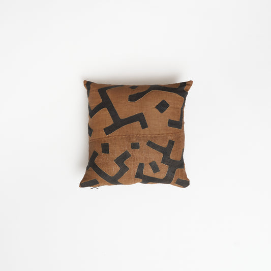 Kuba Throw Pillow -  Brown/Black