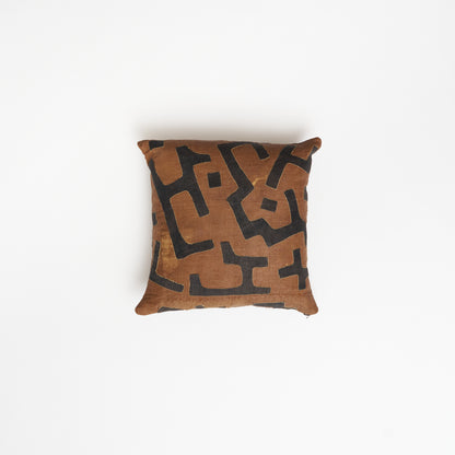 Kuba Throw Pillow -  Brown/Black