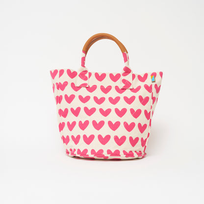 Weekender Bag - Lots of Love Pink