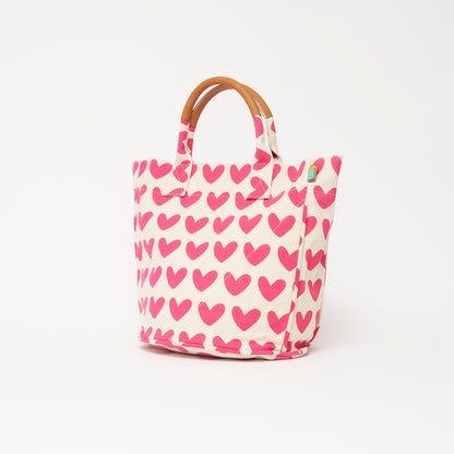 Weekender Bag - Lots of Love Pink