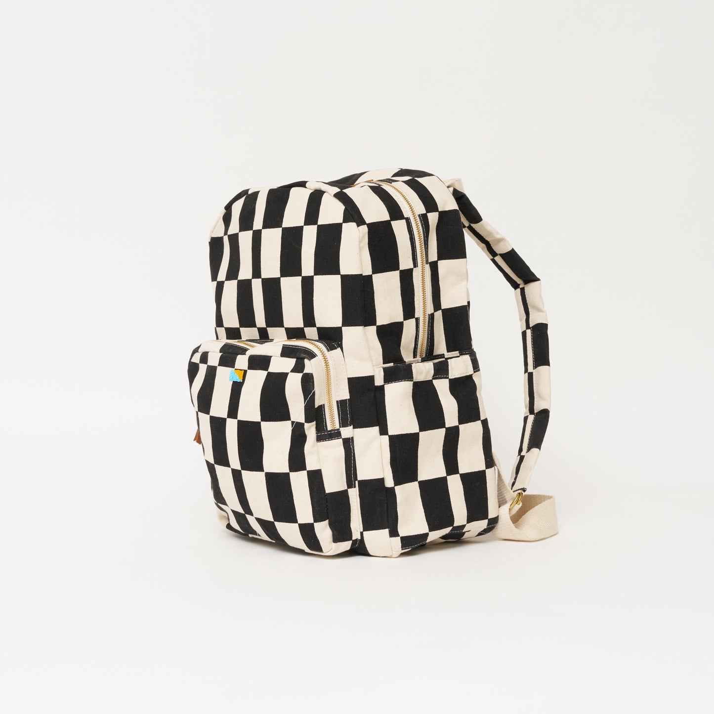 FINAL SALE: Backpack - Black Checker