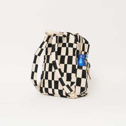 FINAL SALE: Backpack - Black Checker