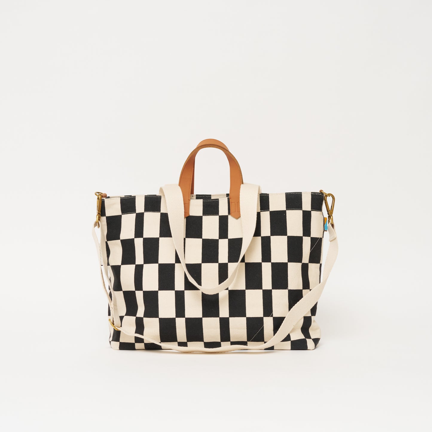 Carryall Bag - Black Checker