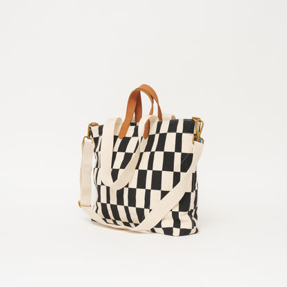 Carryall Bag - Black Checker