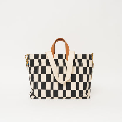 Carryall Bag - Black Checker