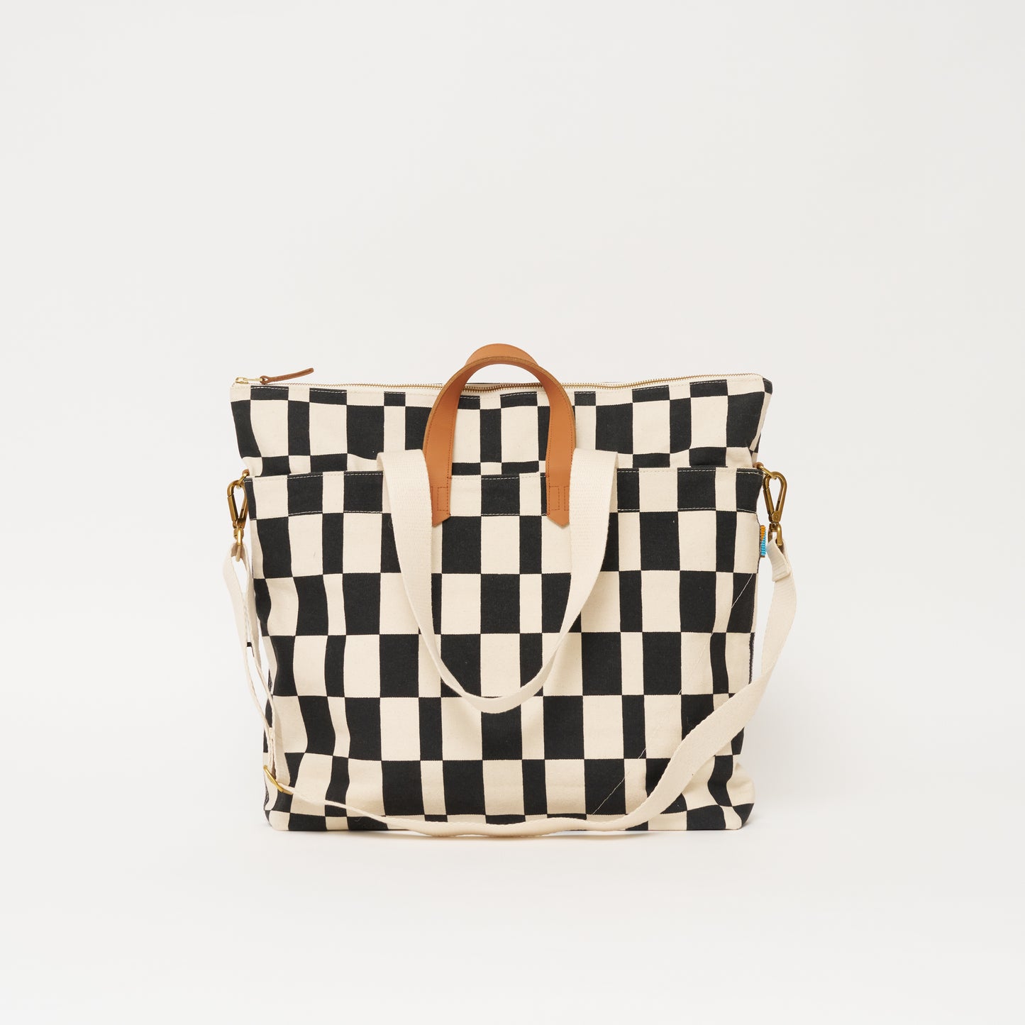 Carryall Bag - Black Checker