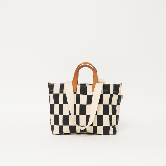 Commuter Bag - Black Checker