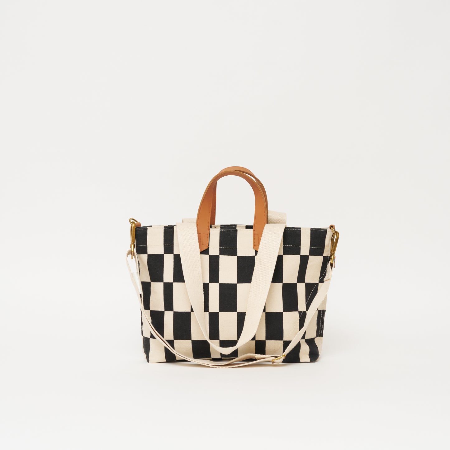 Commuter Bag - Black Checker