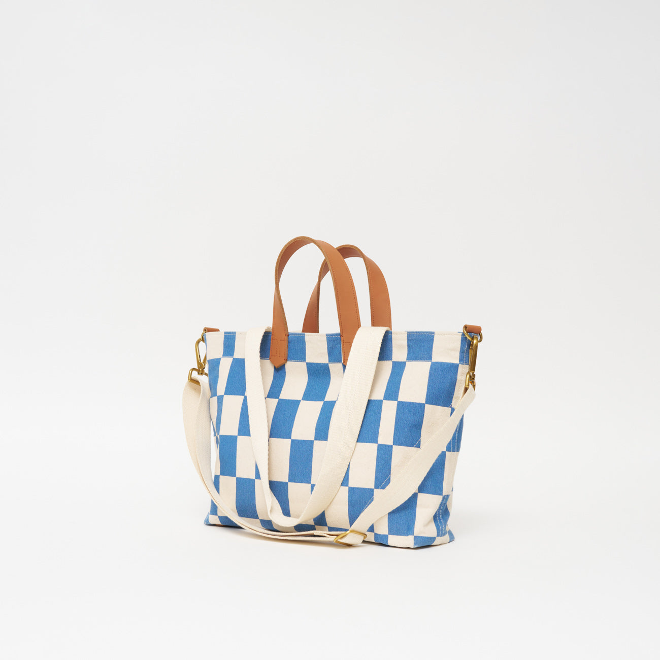 FINAL SALE: Commuter Bag - Chambray Checker