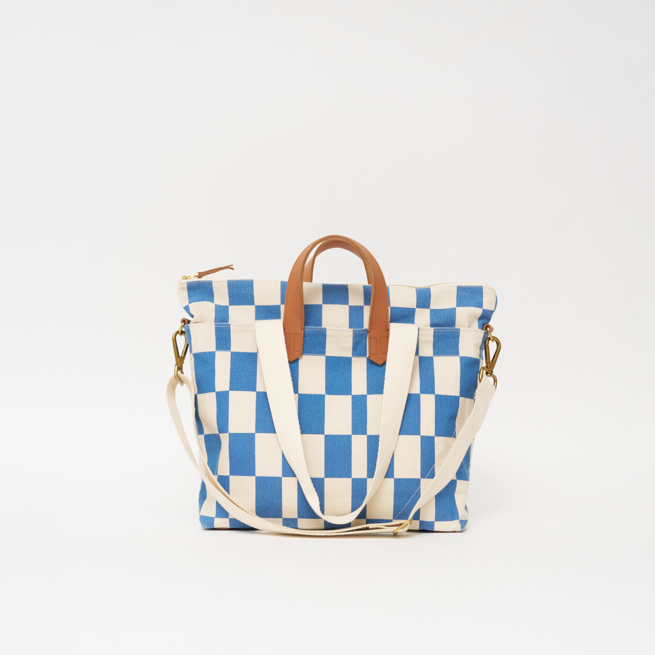 FINAL SALE: Commuter Bag - Chambray Checker