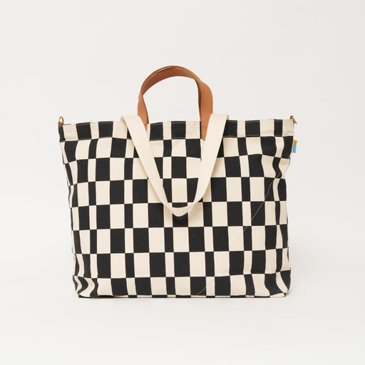 Getaway Bag - Black Checker