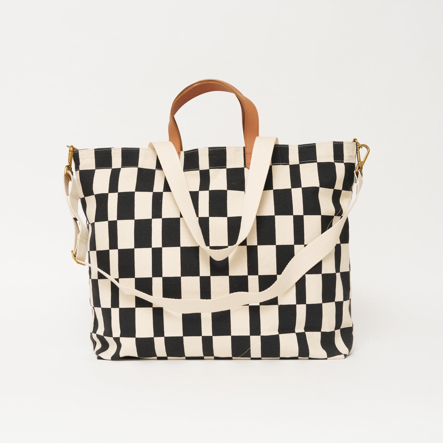 Getaway Bag - Black Checker