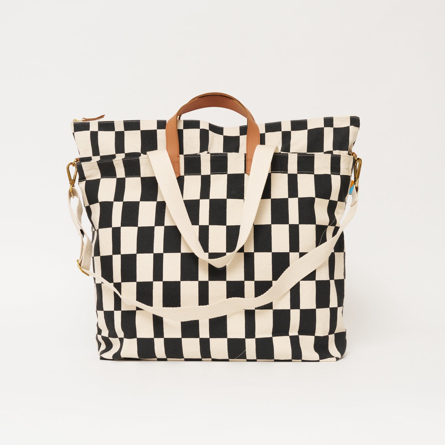 Getaway Bag - Black Checker