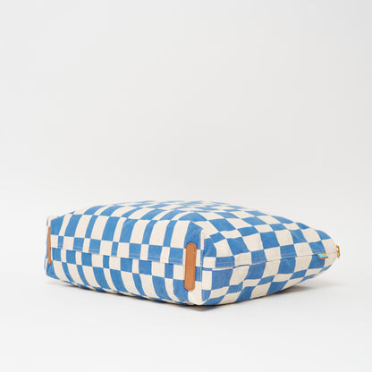 FINAL SALE: Getaway Bag - Chambray Checker