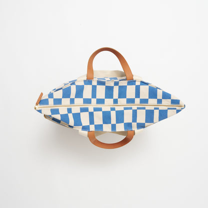 FINAL SALE: Getaway Bag - Chambray Checker