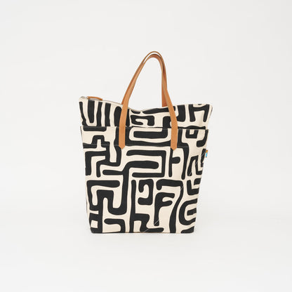 Go-To Tote - Black Kuba