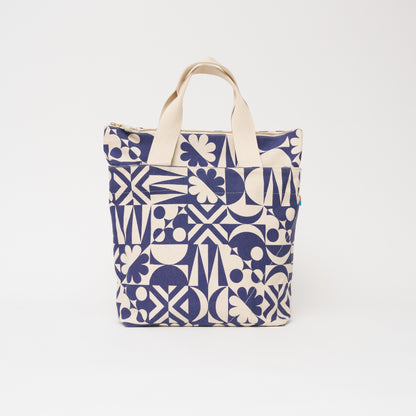 FINAL SALE: Go-To Tote - Tile Print