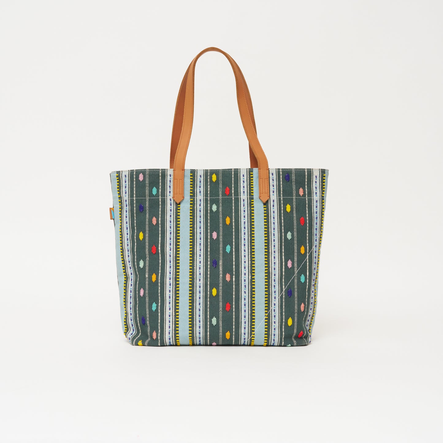 Go-To Tote - Beaded Bisa Stripe