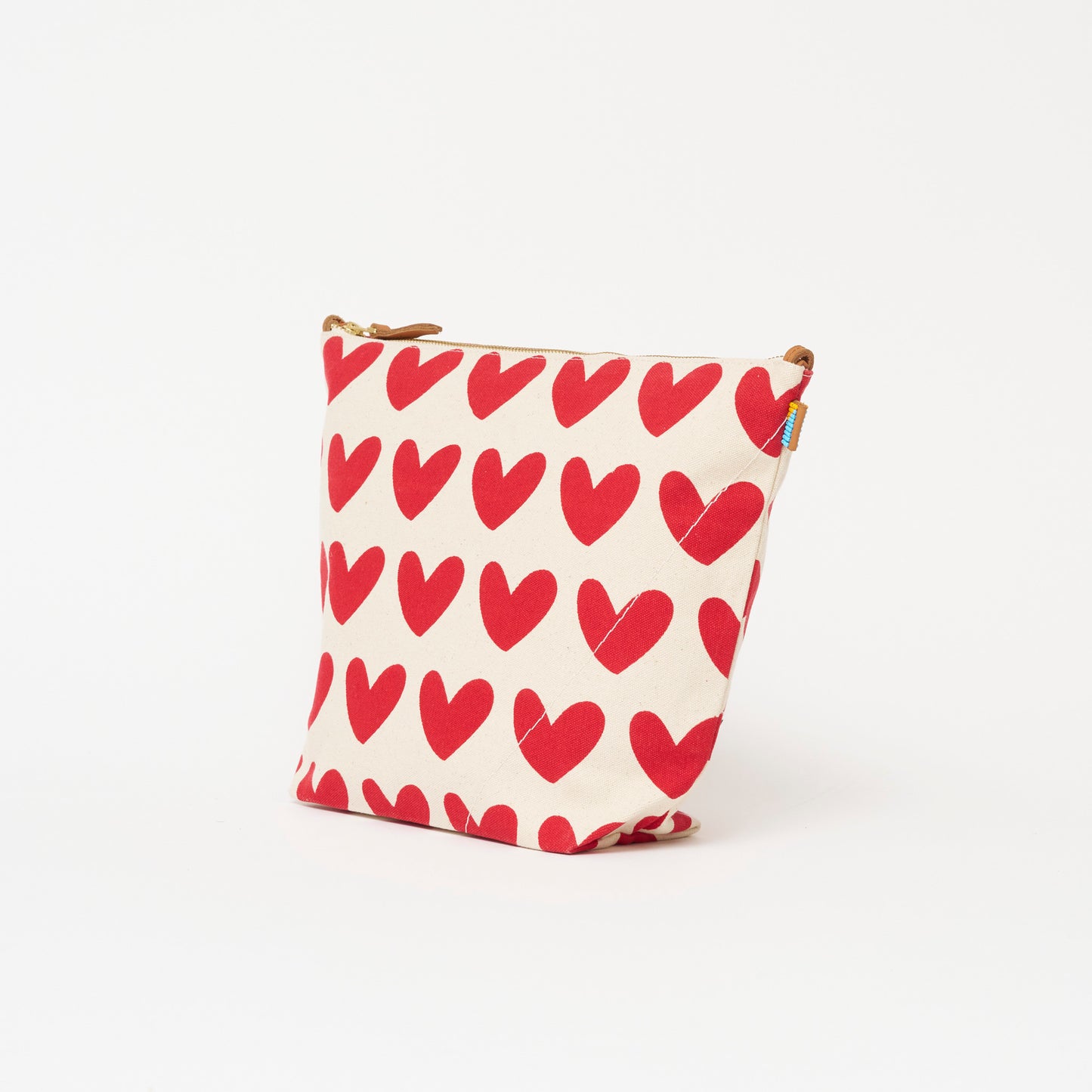 Jumbo Convertible Pouch - Lots of Love Red