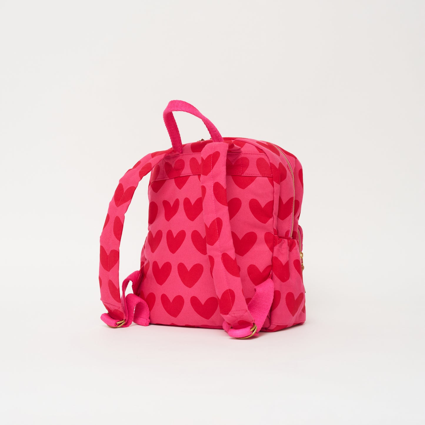 FINAL SALE: Kids' Backpack - Pink/Red Lots of LOVE