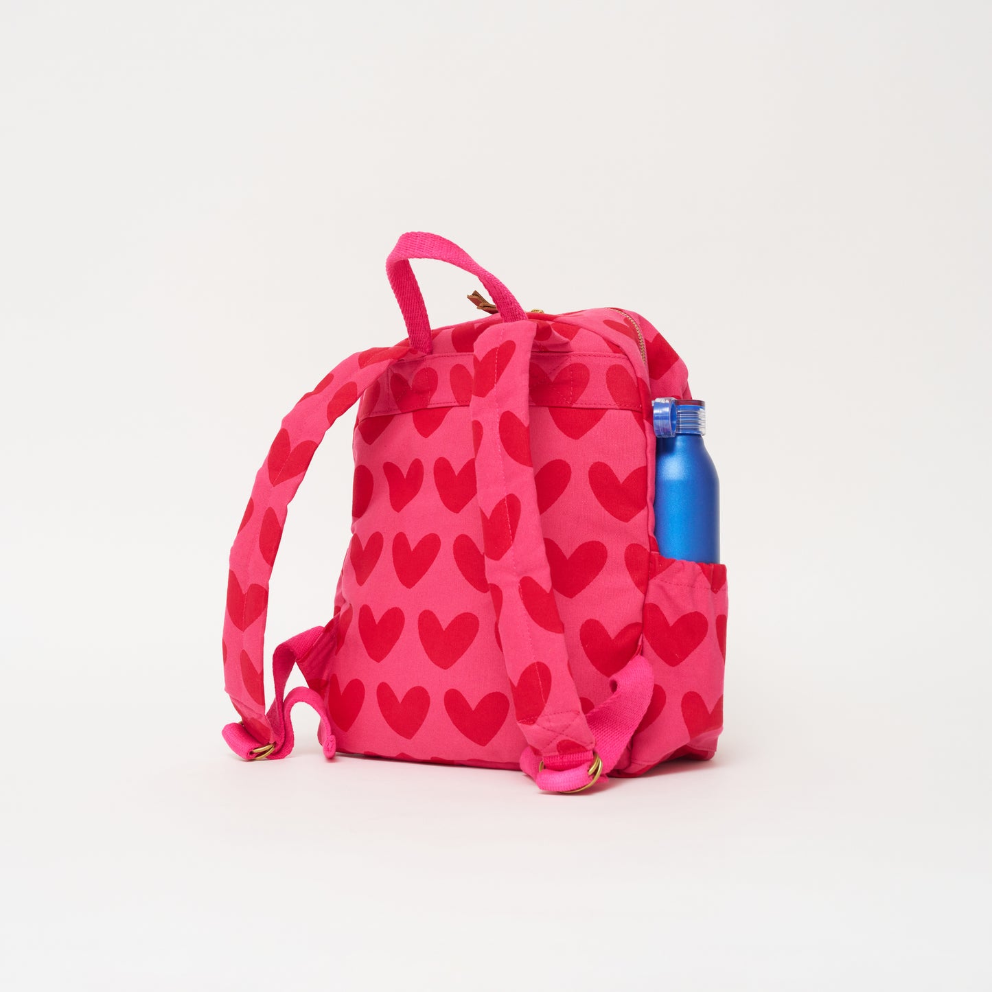 FINAL SALE: Kids' Backpack - Pink/Red Lots of LOVE