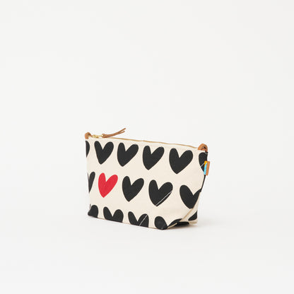 Large Convertible Pouch - One Love Print