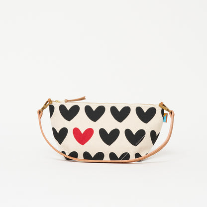 Large Convertible Pouch - One Love Print