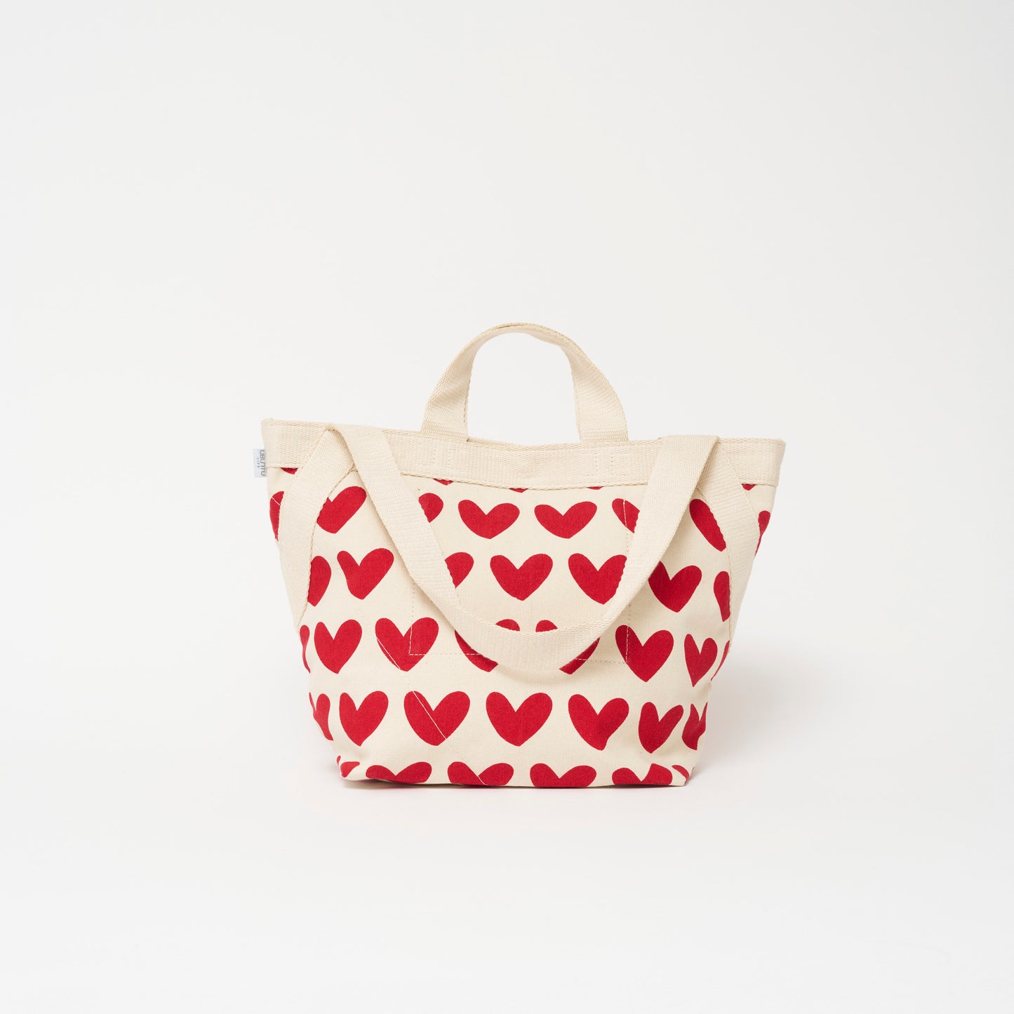 Karibu Tote - Medium - Lots of Love Red