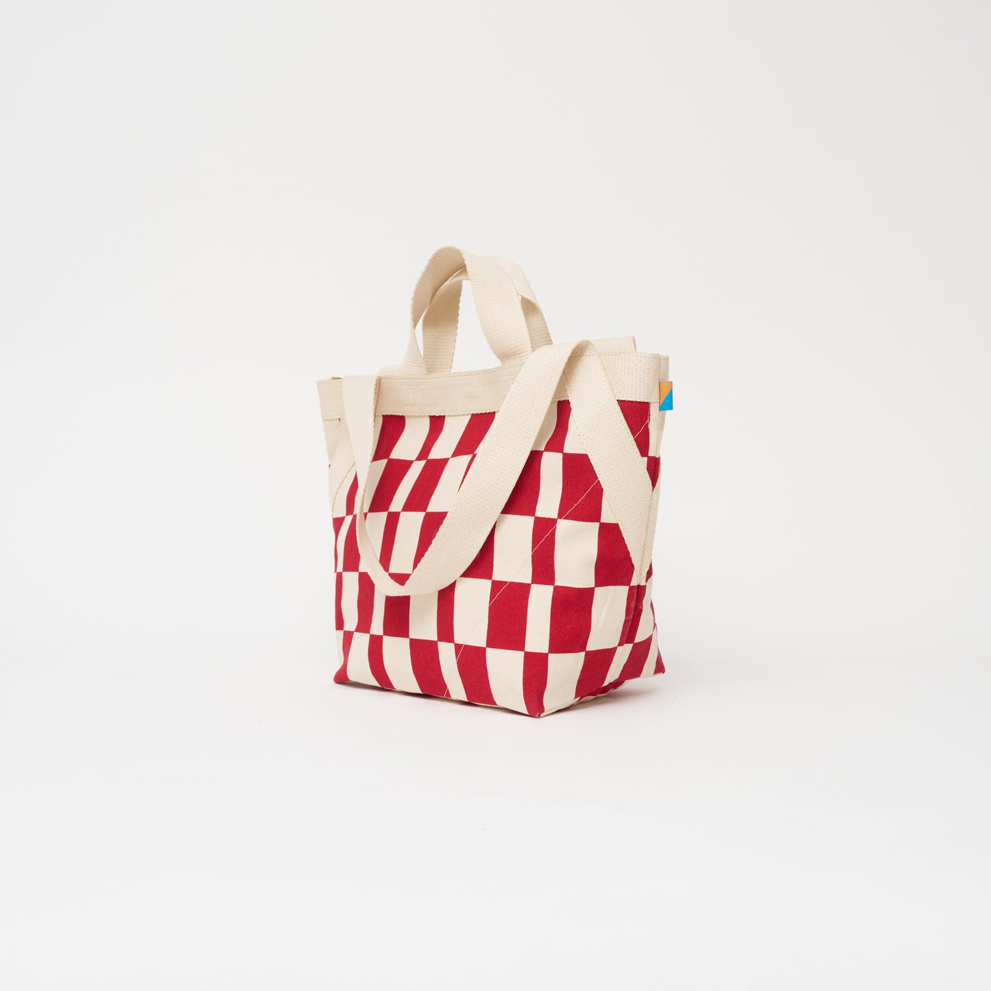 Karibu Tote - Medium - Cherry Checker