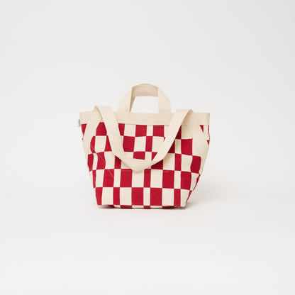 Karibu Tote - Medium - Cherry Checker