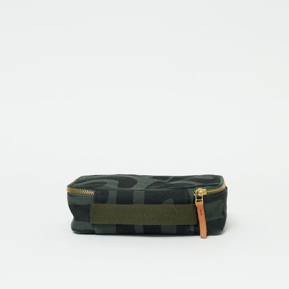 FINAL SALE: Rectangular Travel Pouch - Safari Kuba