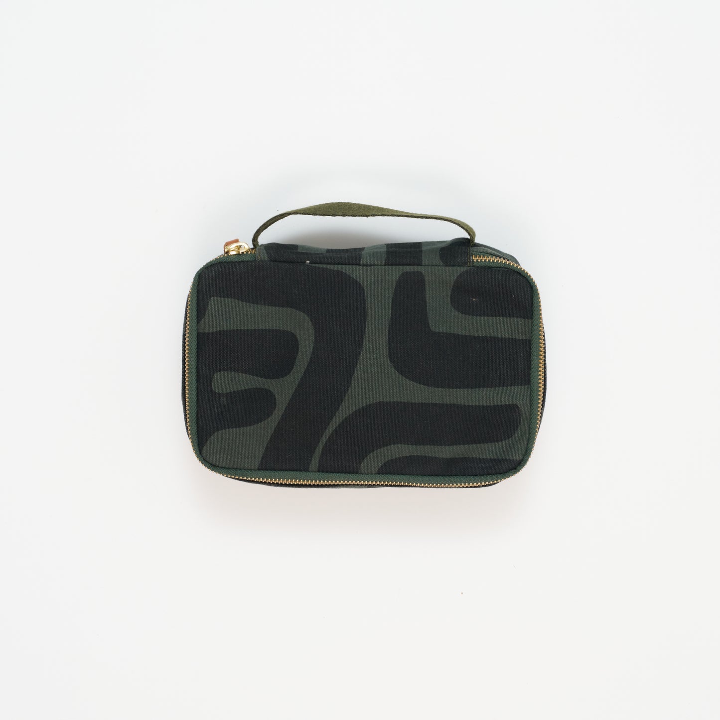 FINAL SALE: Rectangular Travel Pouch - Safari Kuba