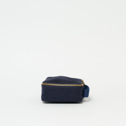 FINAL SALE: Rectangular Travel Pouch - Navy