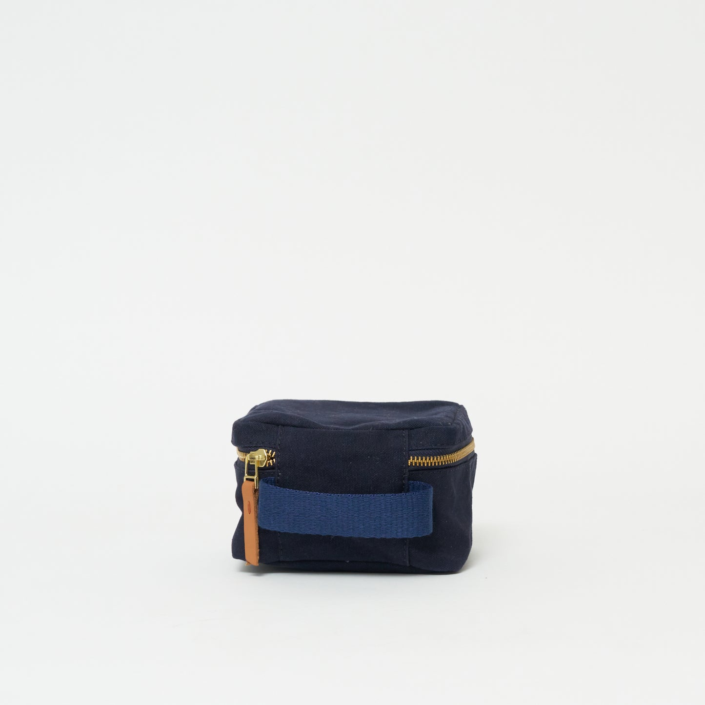 FINAL SALE: Square Travel Pouch - Navy