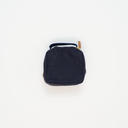 Square Travel Pouch - Navy