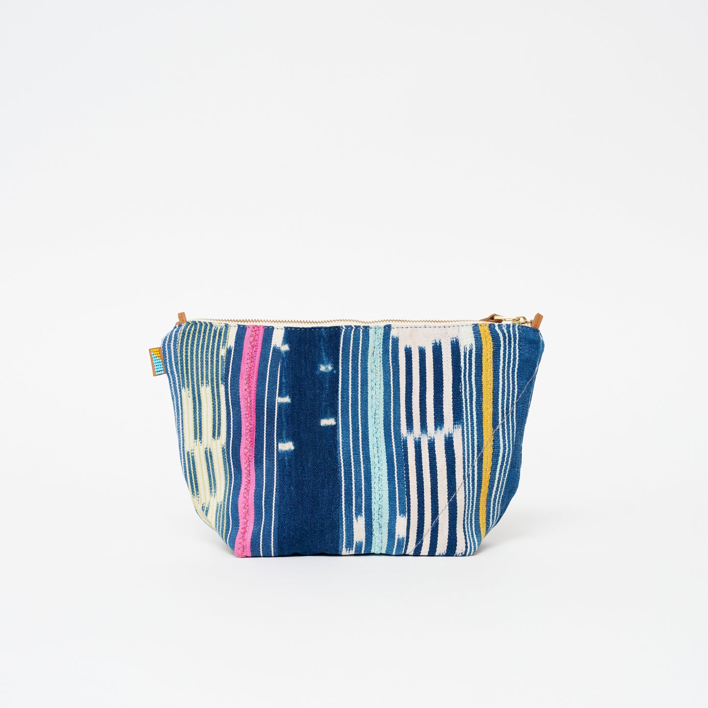 XLarge Convertible Pouch - African Baule Cloth #02