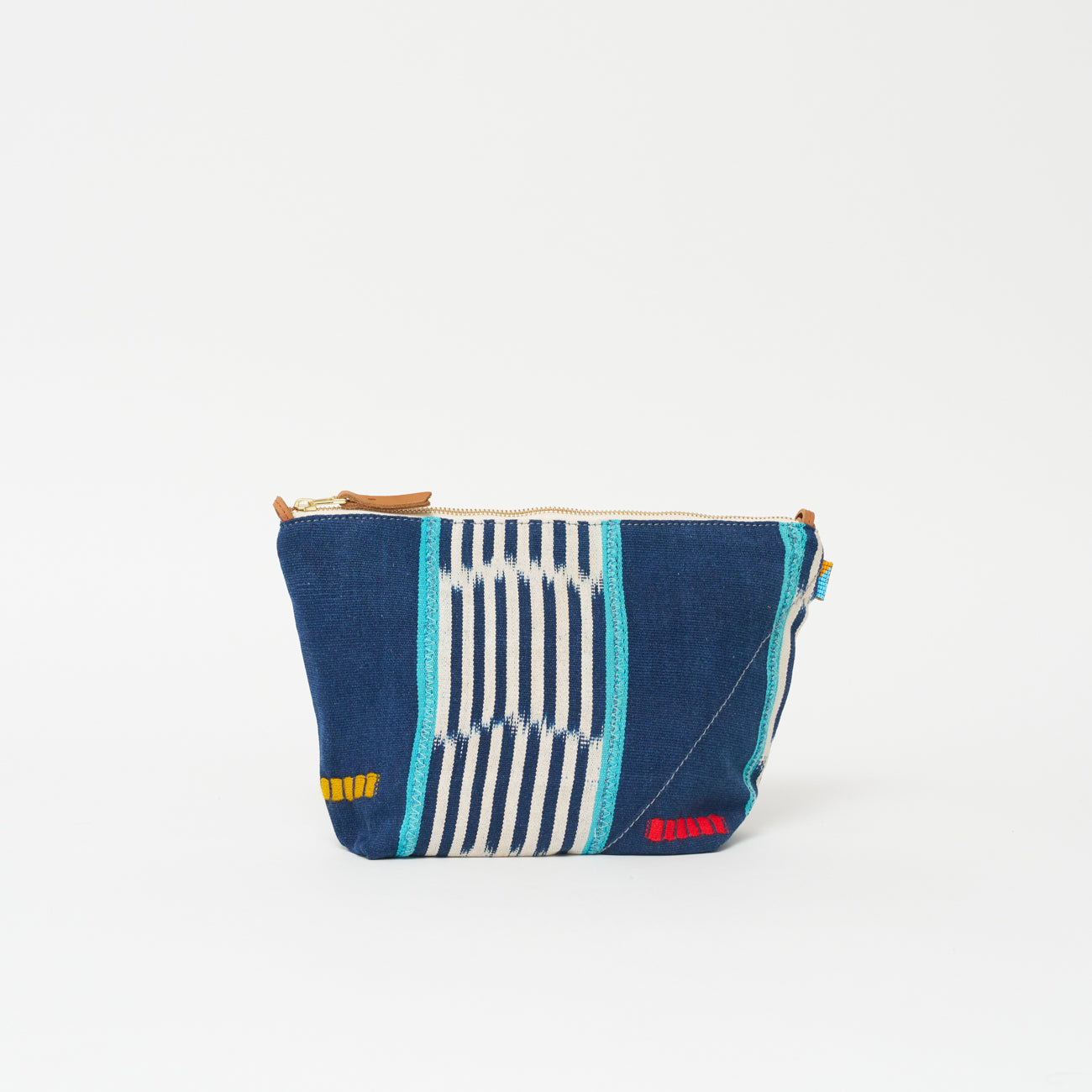 XLarge Convertible Pouch African Baule Cloth #01