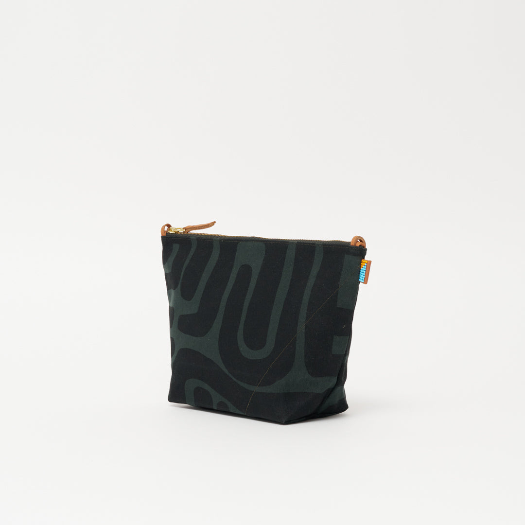 XLarge Convertible Pouch - Safari Canvas Kuba