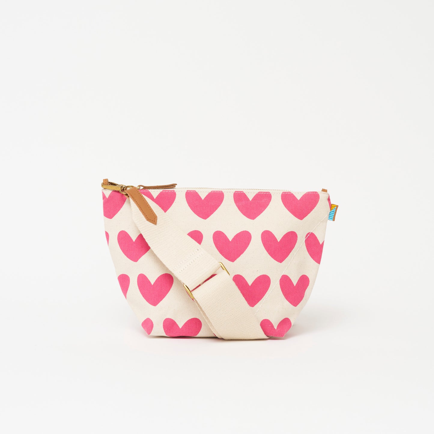 XLarge Convertible Pouch - Lots of Love Pink