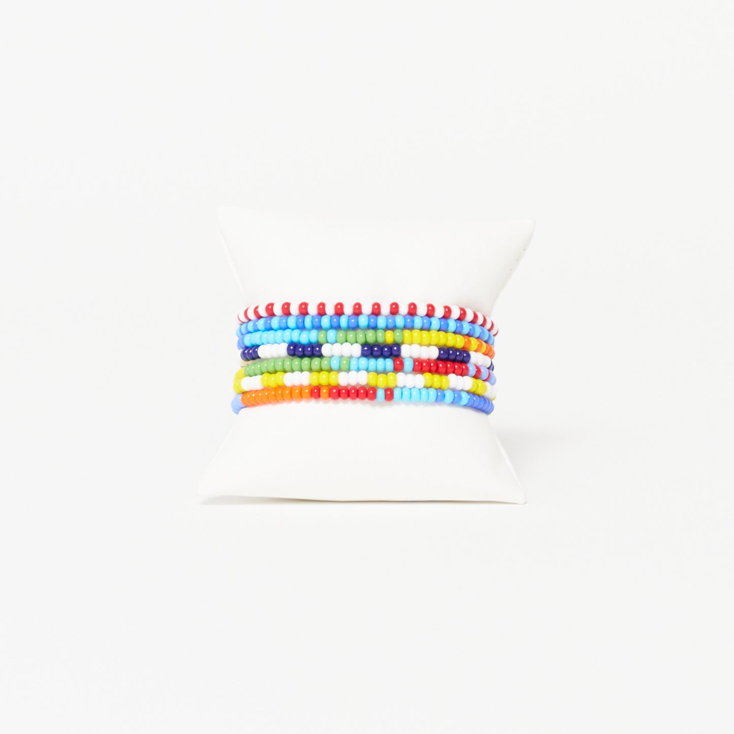 Elastic Bracelet Pack - Rainbow Mix